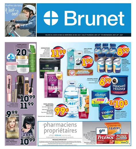 circulaire pharmacie brunet.